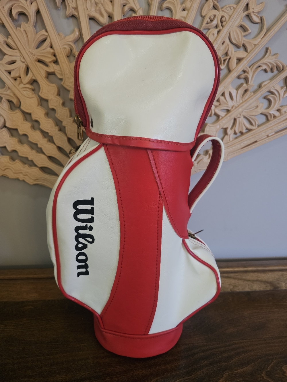 Vintage Mini Wilson Golfball Storage Bag Collectible